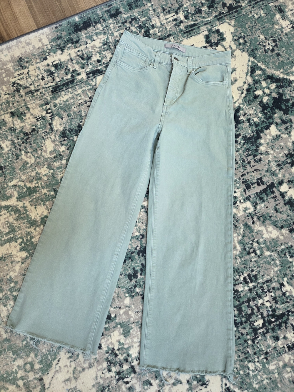 Joe's Jeans Wide-Leg Jeans in Mint